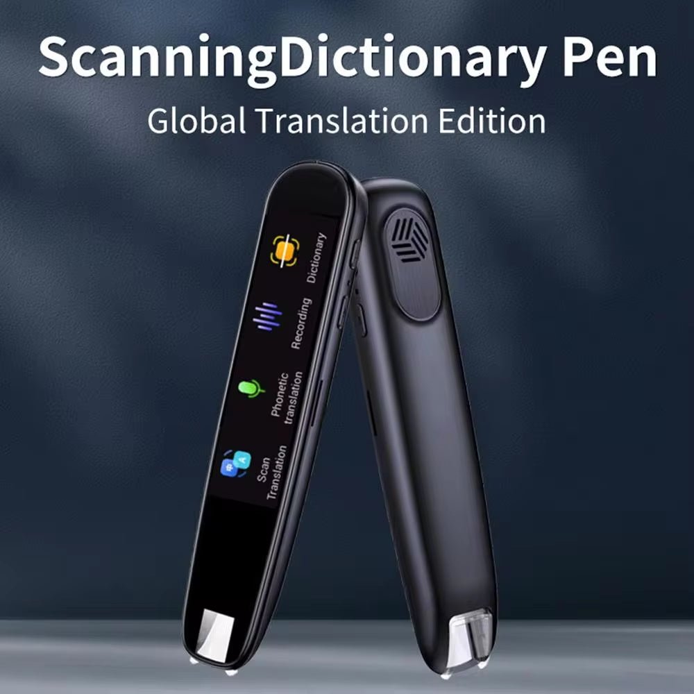 Offline Translation Pen for Teacher Student Dictionary English Intelligent Scanning Point Reading 123 Languages Translator Pen.