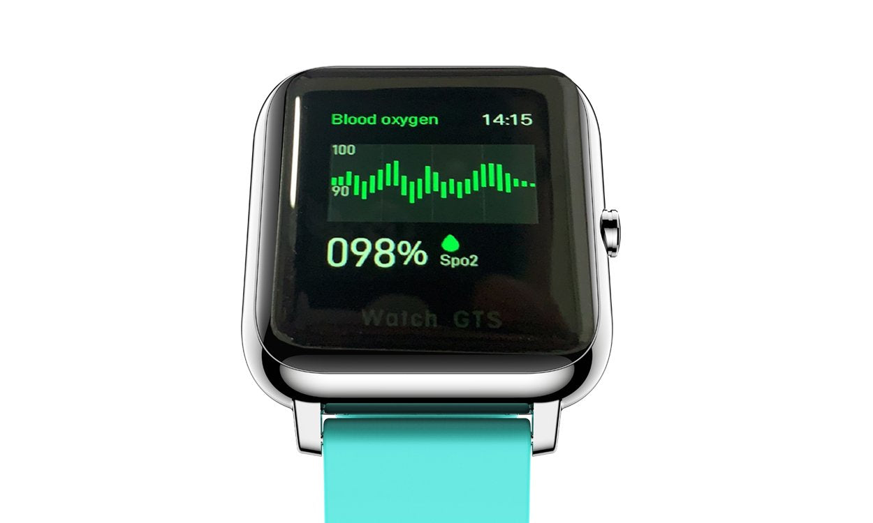 OXITEMP Smart Watch With Live Oximeter, Thermometer And Pulse Monitor