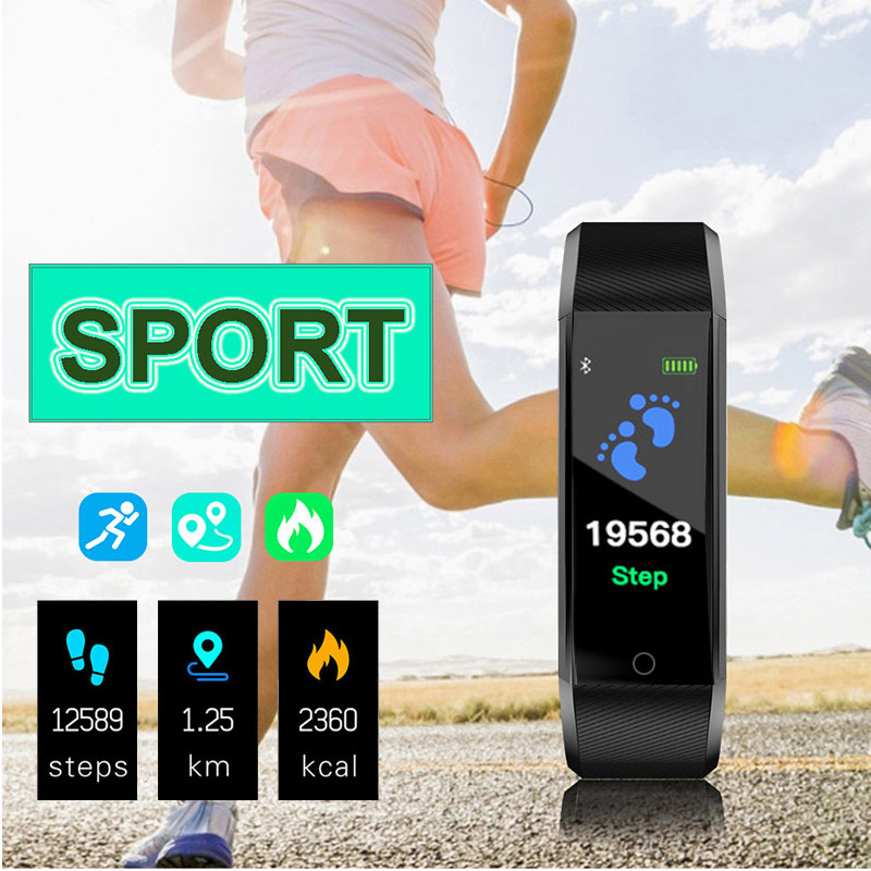 Fitness Smart Watch Activity Tracker Heart Rate For Women Men Oxygen