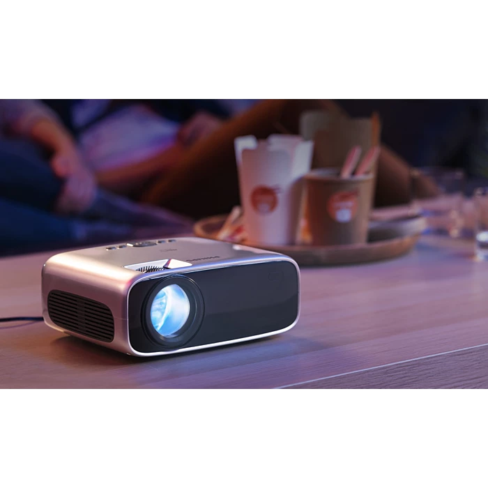 Devanti Mini Video Projector Wifi USB HDMI Portable 2000 Lumens HD