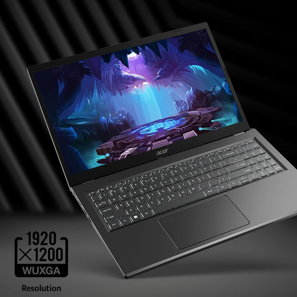 Aspire 5 14 Slim Laptop | 14" WUXGA (1920 X 1200) IPS |Core I5-1335U | Intel Iris Xe Graphics | 8GB LPDDR5 | 512GB Gen 4 SSD | Wi-Fi 6E | Usb4/Thunderbolt 4 | Backlit KB | A514-56M-576D, Gray