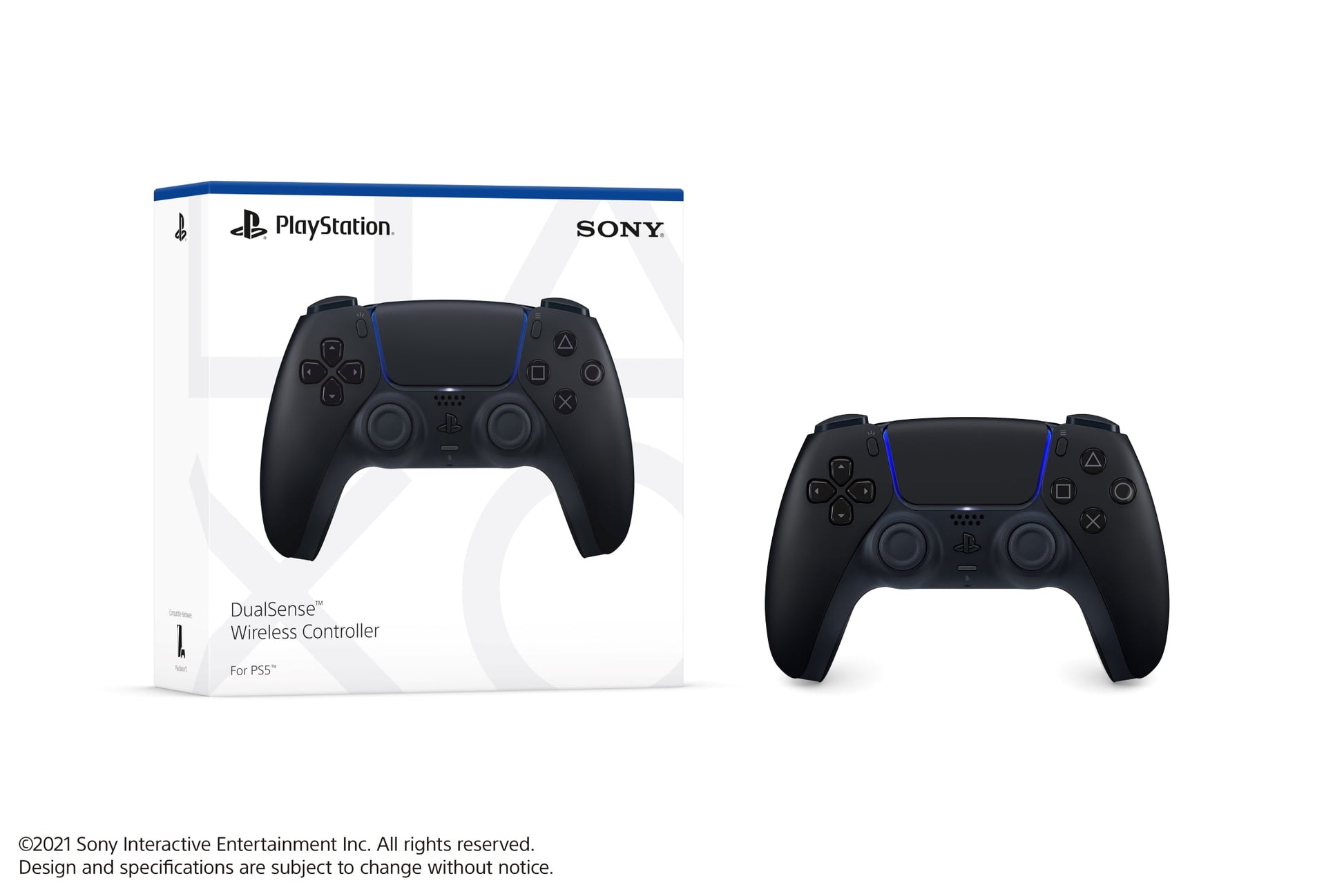 SONY 3006392 PS5 WIRELESS DUALSENSE CONTROLLER - MIDNIGHT BLACK.