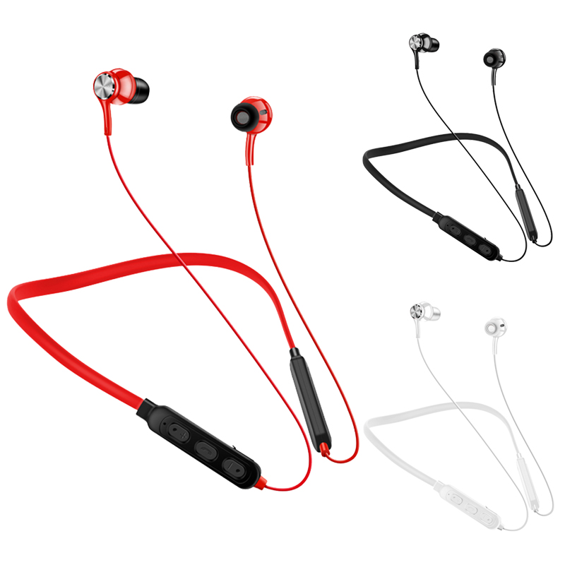 Sport Neckband Bluetooth Earphone Magnetic Wireless Headphones.