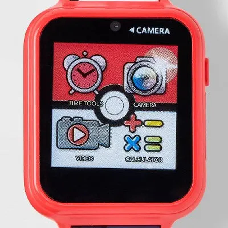 Boys' Pokémon Interactive Watch - Black/Red